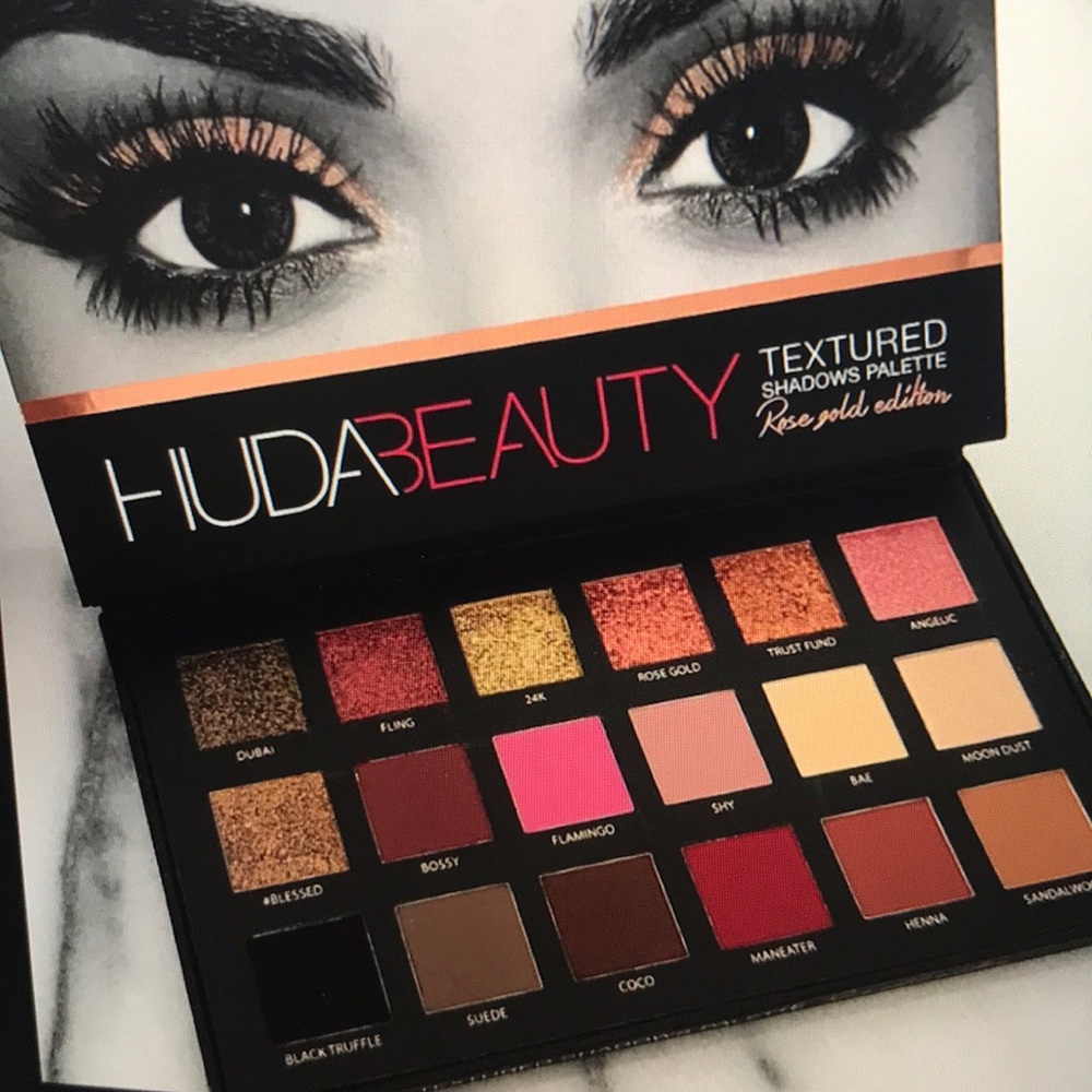 The Huda Beauty Rose Gold Pallet (The Original)
